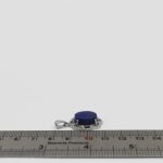 گردنبند لاجورد نقره زنانه طرح ماهور - Image 2