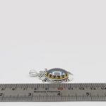 گردنبند حدید صینی مردانه نقره طرح عقاب + حکاکی - Image 3