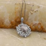 گردنبند شجر زنانه نقره طرح پرل - Image 4