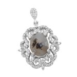 گردنبند شجر زنانه نقره طرح سولنا